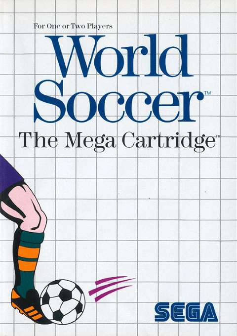 World Soccer box art for Sega Master System